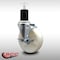 Service Caster 5'' SS Nylon Swivel 1-3/4'' Expanding Stem Caster with Brake SCC-SSEX20S514-NYS-TLB-134 - alternate 3